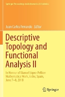 Book Cover for Descriptive Topology and Functional Analysis II by Juan Carlos Ferrando