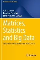 Book Cover for Matrices, Statistics and Big Data by S. Ejaz Ahmed