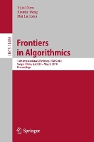 Book Cover for Frontiers in Algorithmics by Yijia Chen