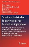 Book Cover for Smart and Sustainable Engineering for Next Generation Applications Proceeding of the Second International Conference on Emerging Trends in Electrical, Electronic and Communications Engineering (ELECOM by Peter Fleming