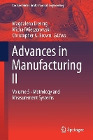 Book Cover for Advances in Manufacturing II by Magdalena Diering
