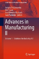 Book Cover for Advances in Manufacturing II by Justyna Trojanowska