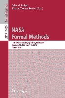 Book Cover for NASA Formal Methods by Julia M Badger