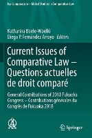 Book Cover for Current Issues of Comparative Law – Questions actuelles de droit comparé by Katharina Boele-Woelki