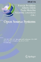 Book Cover for Open Source Systems by Francis Bordeleau