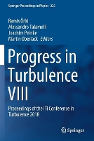 Book Cover for Progress in Turbulence VIII by Ramis Örlü