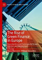 Book Cover for The Rise of Green Finance in Europe by Marco Migliorelli