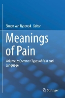 Book Cover for Meanings of Pain by Simon van Rysewyk