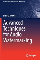 Book Cover for Advanced Techniques for Audio Watermarking by Rohit M. Thanki