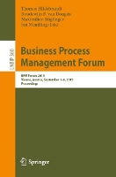 Book Cover for Business Process Management Forum by Thomas Hildebrandt