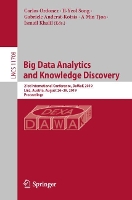 Book Cover for Big Data Analytics and Knowledge Discovery by Carlos Ordonez