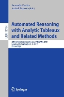 Book Cover for Automated Reasoning with Analytic Tableaux and Related Methods by Serenella Cerrito