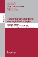 Book Cover for Transforming Learning with Meaningful Technologies by Maren Scheffel