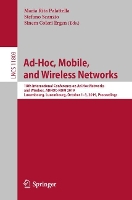 Book Cover for Ad-Hoc, Mobile, and Wireless Networks by Maria Rita Palattella