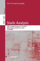 Book Cover for Static Analysis by Bor-Yuh Evan Chang