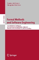 Book Cover for Formal Methods and Software Engineering by Yamine Ait-Ameur