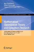 Book Cover for Mathematical Optimization Theory and Operations Research by Igor Bykadorov