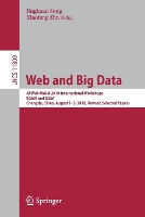 Book Cover for Web and Big Data by Jingkuan Song