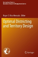 Book Cover for Optimal Districting and Territory Design by Roger Z. Ríos-Mercado