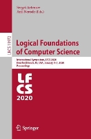 Book Cover for Logical Foundations of Computer Science by Sergei Artemov