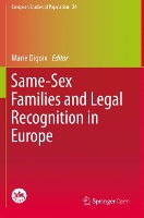 Book Cover for Same-Sex Families and Legal Recognition in Europe by Marie Digoix