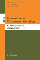Book Cover for Business Process Management Workshops by Chiara Di Francescomarino