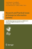 Book Cover for Research and Practical Issues of Enterprise Information Systems by Petr Doucek