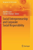 Book Cover for Social Entrepreneurship and Corporate Social Responsibility by Joan Marques