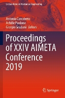 Book Cover for Proceedings of XXIV AIMETA Conference 2019 by Antonio Carcaterra