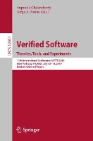 Book Cover for Verified Software. Theories, Tools, and Experiments by Supratik Chakraborty