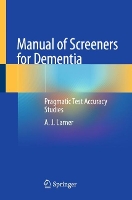 Book Cover for Manual of Screeners for Dementia by A. J. Larner