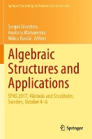 Book Cover for Algebraic Structures and Applications by Sergei Silvestrov