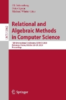 Book Cover for Relational and Algebraic Methods in Computer Science by Uli Fahrenberg