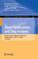 Book Cover for Smart Applications and Data Analysis by Mohamed Hamlich