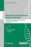 Book Cover for Research in Computational Molecular Biology by Russell Schwartz