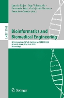 Book Cover for Bioinformatics and Biomedical Engineering by Ignacio Rojas