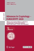 Book Cover for Advances in Cryptology – EUROCRYPT 2020 by Anne Canteaut