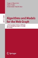 Book Cover for Algorithms and Models for the Web Graph by Bogumi? Kami?ski