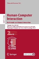 Book Cover for Human-Computer Interaction. Multimodal and Natural Interaction Thematic Area, HCI 2020, Held as Part of the 22nd International Conference, HCII 2020, Copenhagen, Denmark, July 19–24, 2020, Proceedings by Masaaki Kurosu