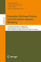 Book Cover for Enterprise, Business-Process and Information Systems Modeling 21st International Conference, BPMDS 2020, 25th International Conference, EMMSAD 2020, Held at CAiSE 2020, Grenoble, France, June 8–9, 202 by Selmin Nurcan