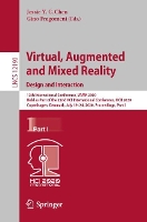 Book Cover for Virtual, Augmented and Mixed Reality. Design and Interaction 12th International Conference, VAMR 2020, Held as Part of the 22nd HCI International Conference, HCII 2020, Copenhagen, Denmark, July 19–24 by Jessie Y. C. Chen