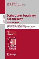 Book Cover for Design, User Experience, and Usability. Interaction Design 9th International Conference, DUXU 2020, Held as Part of the 22nd HCI International Conference, HCII 2020, Copenhagen, Denmark, July 19–24, 2 by Aaron Marcus