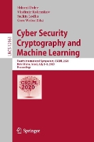 Book Cover for Cyber Security Cryptography and Machine Learning by Shlomi Dolev