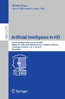 Book Cover for Artificial Intelligence in HCI by Helmut Degen