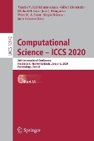 Book Cover for Computational Science – ICCS 2020 by Valeria V. Krzhizhanovskaya