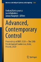 Book Cover for Advanced, Contemporary Control by Andrzej Bartoszewicz