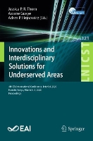 Book Cover for Innovations and Interdisciplinary Solutions for Underserved Areas by Jessica P. R. Thorn