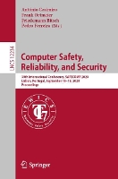 Book Cover for Computer Safety, Reliability, and Security by António Casimiro