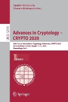 Book Cover for Advances in Cryptology – CRYPTO 2020 by Daniele Micciancio