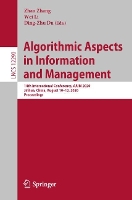 Book Cover for Algorithmic Aspects in Information and Management by Zhao Zhang